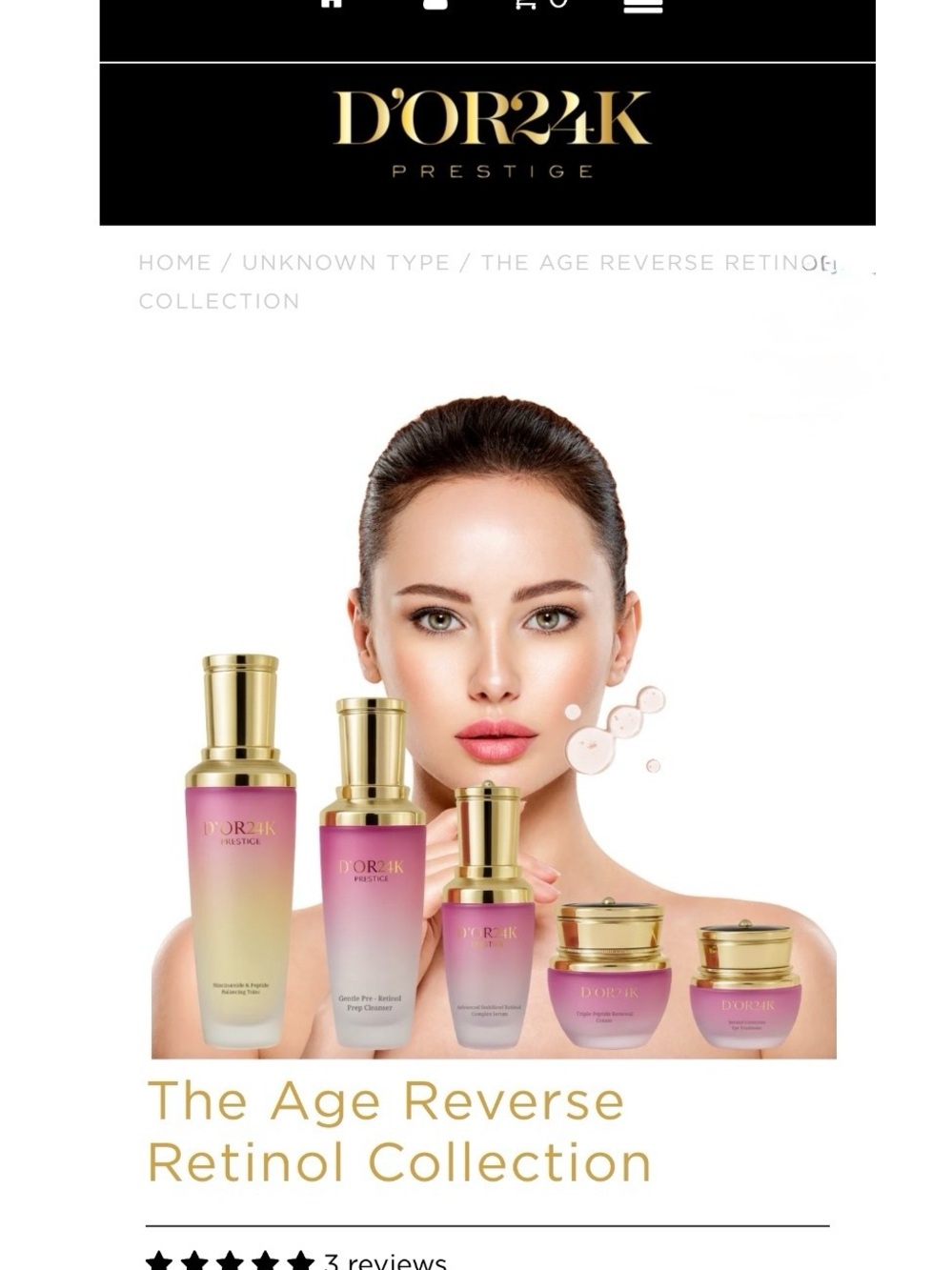 The Age Reverse Retinol Collection — Pink